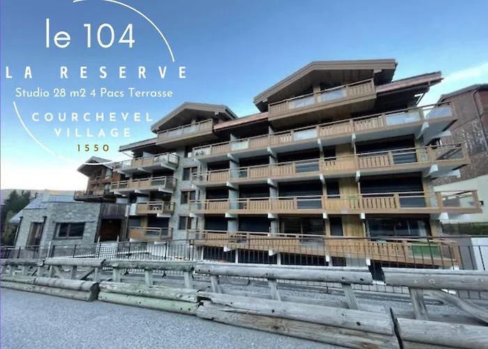 Le 104 La Reserve Courchevel, Aux Pied كورشوفيل