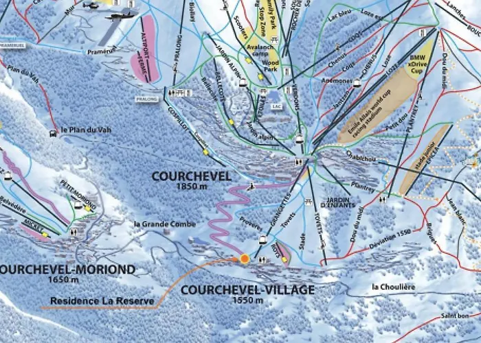 شقة Le 104 La Reserve Courchevel, Aux Pied